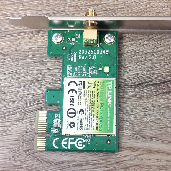 TP-Link 150 Mbps Wireless N PCl Express Adapter Model TL-WN781ND Rev:2.0 - Picture 4 of 15